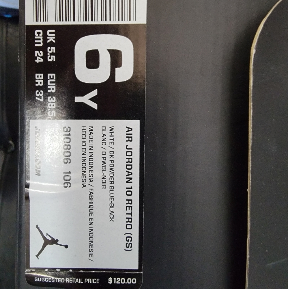 Air Jordan 10 Retro (GS) - Picture 5 of 5